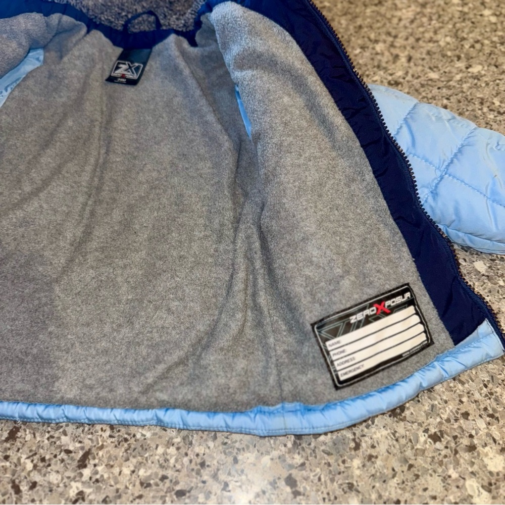 ZeroXPosur l Toddler Snow Suit Set l Snow Bib & Jacket l Size: 24M - Picture 11 of 14